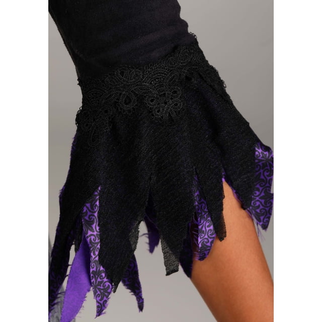 Plus Size Midnight Purple Witch Costume