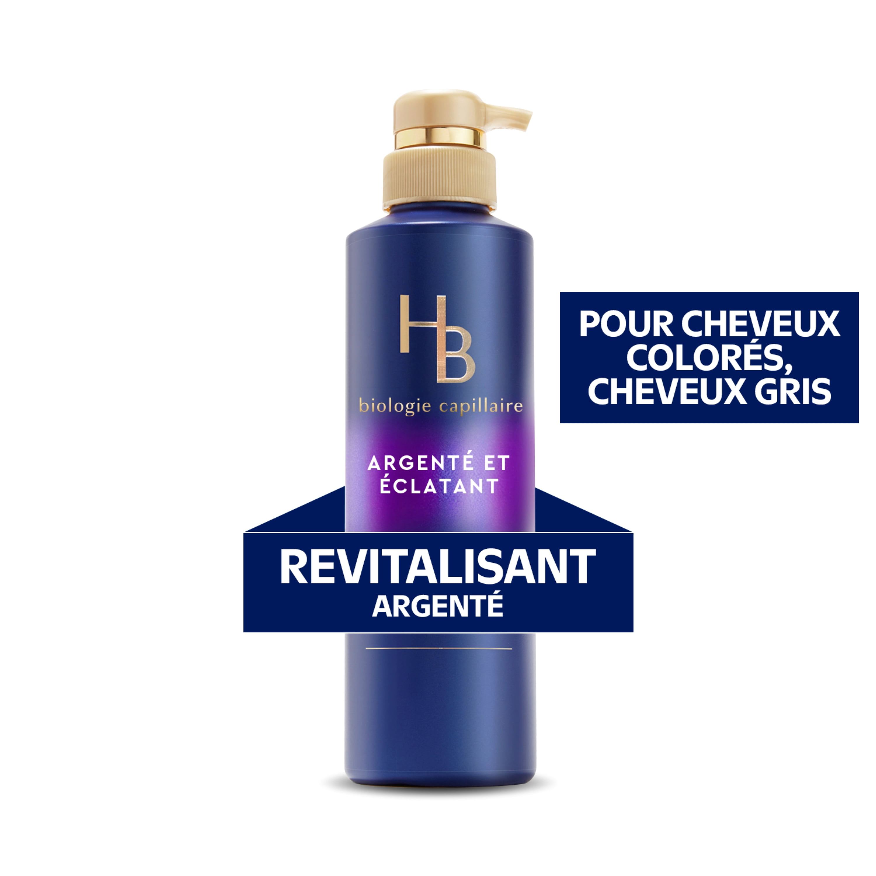 Hair Biology Purple Conditioner, Silver Conditioner, for Gray or Blonde Brassy Colour Treated Hair, Fights Brassiness and Replenishes, 380 mL