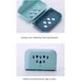 thumbnail image 3 of CEHVOM Soap Dish Punch-Free Wall-Mounted Creative Soap Dish Rack Home Box Clearance, 3 of 4