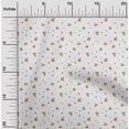 thumbnail image 1 of oneOone Cotton Poplin Fabric Leaves|Insect & Flower Floral Print Sewing Fabric BTY 56 Inch Wide, 1 of 4