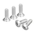 thumbnail image 1 of Unique Bargains Vis de Machine à Tête Ovale M4x12mm, Lot de 50 Vis à Tête Fraisée Légèrement Relevée en Acier Inoxydable 304, 1 of 5