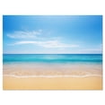 thumbnail image 1 of Designart Calm Blue Sea and Sky Canvas Wall Art, 1 of 4