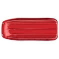 thumbnail image 3 of Lucky Bums Kids 48 Inch 1 Person Plastic Toboggan Sled with Pull Rope, Red, 3 of 6