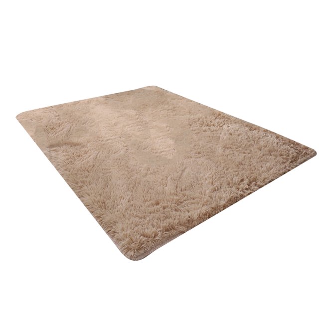 Washable Fluffy Area Rug Rectangular Anti-Slip Artificial Soft Plush Shag Carpet Home Bedroom Living Room Fluffy Rectangular Anti-Slip Artificial Soft Washable Fluffy Rectangular Light P