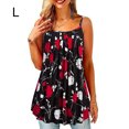 thumbnail image 1 of ziyahi Hauts d'Été à Bretelles Col Rond Camisole Sans Manches Imprimée Vêtements pour Femmes, Type 2, L, 1 of 5
