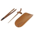thumbnail image 3 of Tea Scoop, Hand-Made Carving Tea Accessories Bamboo Tea Set, Natural Bamboo Tea Scoop Set 4Pcs/Set For Home Office Plum Flower Pattern, 3 of 8