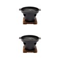 thumbnail image 1 of Thinsony BBQ Grill One Person Alcohol Stove Furnace Triangular Tools Lightweight Small 2Set, 1 of 6