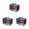 thumbnail image 2 of Redempat Nail Polish Storage Bags Made With Polyester For Everyday Sturdy And Durable Black base leaf 3Set, 2 of 6