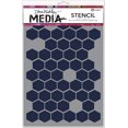 thumbnail image 1 of Dina Wakley Media Stencils 9"X6"-Honeycomb, 1 of 1