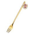 thumbnail image 1 of TIMIFIS Forks Kitchen Accessories New Year Tableware Dessert Fork Stirring Small Fork New Year Gift Fork, 1 of 1