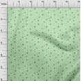 thumbnail image 2 of oneOone Cotton Silk Fabric Leaves|Insect & Flower Floral Print Fabric by Yard 42 Inch Wide, 2 of 4