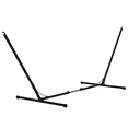 thumbnail image 1 of Outsunny Adjustable Hammock Stand, Black, 1 of 10