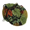 thumbnail image 1 of Coussin de Chaise Extérieur Tufté en Polyester Filé de 16 Po (Ensemble de 2), 1 of 2