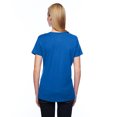 thumbnail image 3 of Hanes T-Shirt Col en V pour Femmes X-Temp, S, Royal Profond, 3 of 3