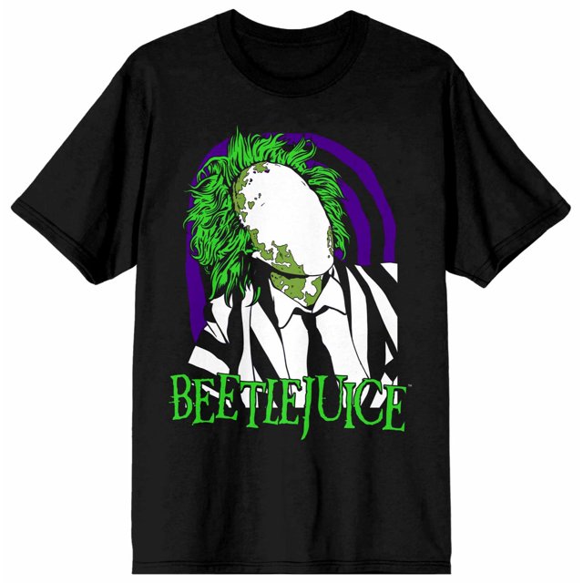 Beetlejuice T-Shirt Noir Faceeless Foe