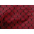 thumbnail image 4 of oneOone Cotton Cambric Fabric Swirl & Check Ikat Decor Fabric Printed BTY 56 Inch Wide, 4 of 4