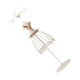 thumbnail image 2 of ZLight Elegant Jewelry Display Stand Rack Necklace 3 Steel Hanger Bracelet Earrings Champagne, 2 of 6