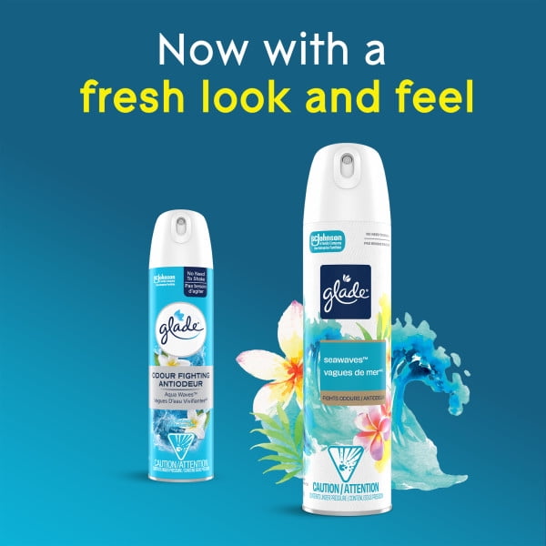 Glade® purificateur d’air et éliminateur d’odeurs en aérosol