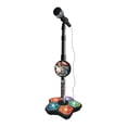 thumbnail image 1 of Black Kids Karaoke Microphone Stand Simulation Singing Toy Recording Music Player Activity Gift For Children, 1 of 3