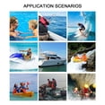 thumbnail image 2 of DPTALR Adult Life Jacket Assistance Vest Kayak Ski Buoyancy Fishing Water Rescue, 2 of 4