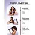 thumbnail image 4 of CONFU Ionic Hair Dryer with Diffuser & Nozzle, K10 (Purple), 4 of 9