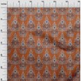 thumbnail image 2 of oneOone Cotton Poplin Fabric Floral & Paisley Block Print Sewing Fabric BTY 56 Inch Wide, 2 of 4