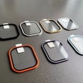 thumbnail image 4 of Langgg 2pieces Non Discoloring Titanium Frame 49mm Protective Tempered Film Protective Film Tightly Orange, 4 of 6