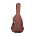 thumbnail image 2 of HILABEE Electric Guitar Bag 40inch 41inch with Side Handle Thick Padding Travel Case Brown, 2 of 9