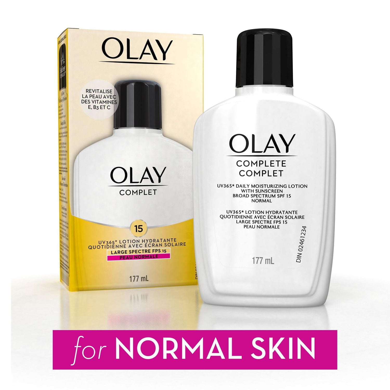 Olay Complete Lotion Hydratante avec FPS 15 Normale