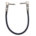 thumbnail image 2 of 11.8in Instrument Instrument Cable Guitar Cable Cable  Copper Pedal Cable Patch Leads with  Manufacturing Quality and Ultra Low Capacitance, 2 of 8