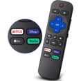 thumbnail image 1 of Replacement for Roku-TV-Remote, Compatible for TCL Roku/Hisense Roku/Onn Roku/Sharp Roku Series Smart TVs (Not for Roku Stick and Bo, 1 of 6