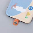 thumbnail image 3 of Cell Phone Lanyard Tether, Universal Durable Nylon Connector with Metal Ring Compatible with Most Smartphones Case(Grey), 3 of 5