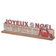 thumbnail image 1 of Support De Calendrier En Bois Joyeux Noel, 1 of 3