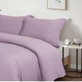 thumbnail image 2 of Swift Home Ultra Soft Solid Duvet Cover Set, Twin, Lanvender, 2 of 4
