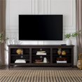 thumbnail image 3 of Pemberley Row MDF Espresso TV Stand Rectangular Adjustable Shelving 70" Unassembled, 3 of 13