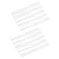 thumbnail image 1 of Binding Spines, Manual Bound 30 Holes Aging Resistant Binding Coils  For Office Transparent, 1 of 8