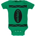 thumbnail image 1 of Green Crayon Costume Green Soft Baby One Piece, 1 of 1