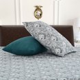thumbnail image 3 of Lux Decor Collection Draps de Lit - Ensemble de 4 Pcs Draps Simple TG - Draps en Microfibre Brossée 1800 Fils, 3 of 5