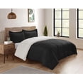 thumbnail image 1 of Swift Home Reversible Plush Mink & Sherpa Comforter Set, Luxuriously Soft, 1 of 3