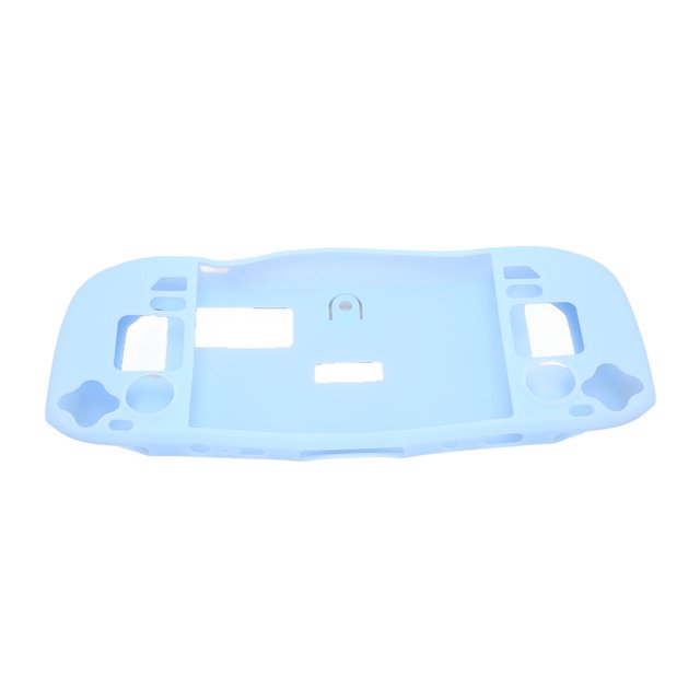 Housse de Protection pour Console de Jeu, Accessoires Anti-Poussière Résistant aux Rayures Silicone Doux Position Précise Trou pour Console de Jeu Bleu