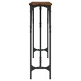 thumbnail image 3 of vidaXL Table Console Chêne Fumé 140x23x75 cm Bois Manufacturé, 3 of 5