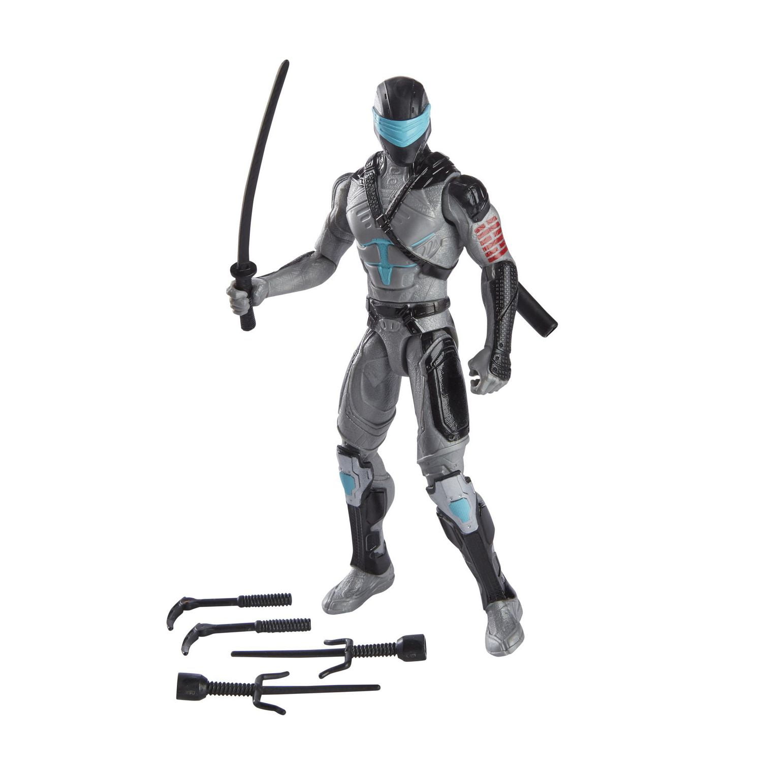 Yeux de serpent : G.I. Figurine d'action Joe Origins Ninja Tech Snakes Eyes avec fonction d'action amusante et accessoires, jouets pour enfants à partir de 4 ans