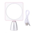 thumbnail image 2 of Makeup Mirror Vanity Mirror with Lights, Lighted Makeup Mirrors 3 Colour Temperature Adjustable Angle LED Desktop Vanity Mirror for Home Travel Modern Dresse Mount Bathroom, 2 of 7