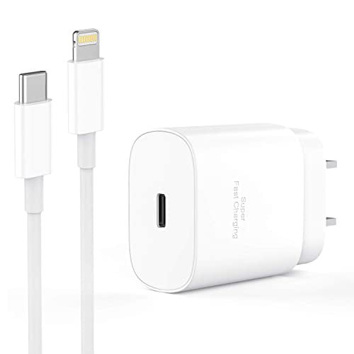 iPhone 14 Charger【Apple MFi Certified】 USB C Wall Charger 20W PD Adapter with 3FT Lightning Cable Compatible iPhone 14/14 Pro/14 Pro Max/14 Plus/13 12 11 Pro Max/Pro- 2 pack