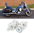 thumbnail image 4 of Motorcycle Paddock Stand Bobbins, 6082T6 Aluminium Swing Arm Paddock Stand Spools Adaptors Anti Fading  For Motorbike Silver, 4 of 8