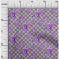 thumbnail image 1 of oneOone Tissu Polyester Lycra Feuilles & Floral Imprimé Tissu 1 Yard 56 Pouces de Large, 1 of 4