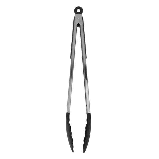 Kitchen Tongs, Safe Food Serving Tongs For Baking Red,Black