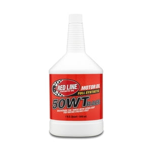 Red Line Oil Oil 10504 SAE 50WT 15W-50; Synthetic; 1 Bouteille Quart; Simple; Race Oil