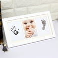thumbnail image 2 of Newborn Baby Handprint Footprint Photo Frame Kit Perfect Baby Shower Gift, 2 of 6