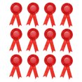 thumbnail image 1 of Unique Bargains Ruban de Récompense Vierge, Ruban de Rosette Ruban de Reconnaissance de Prix Honorable, Rouge, Lot de 12, 1 of 5
